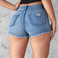 Casual And Fashionable Womens Denim Shorts