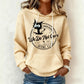 Womens Relaxed Minimalist Versatile Casual Hoodie