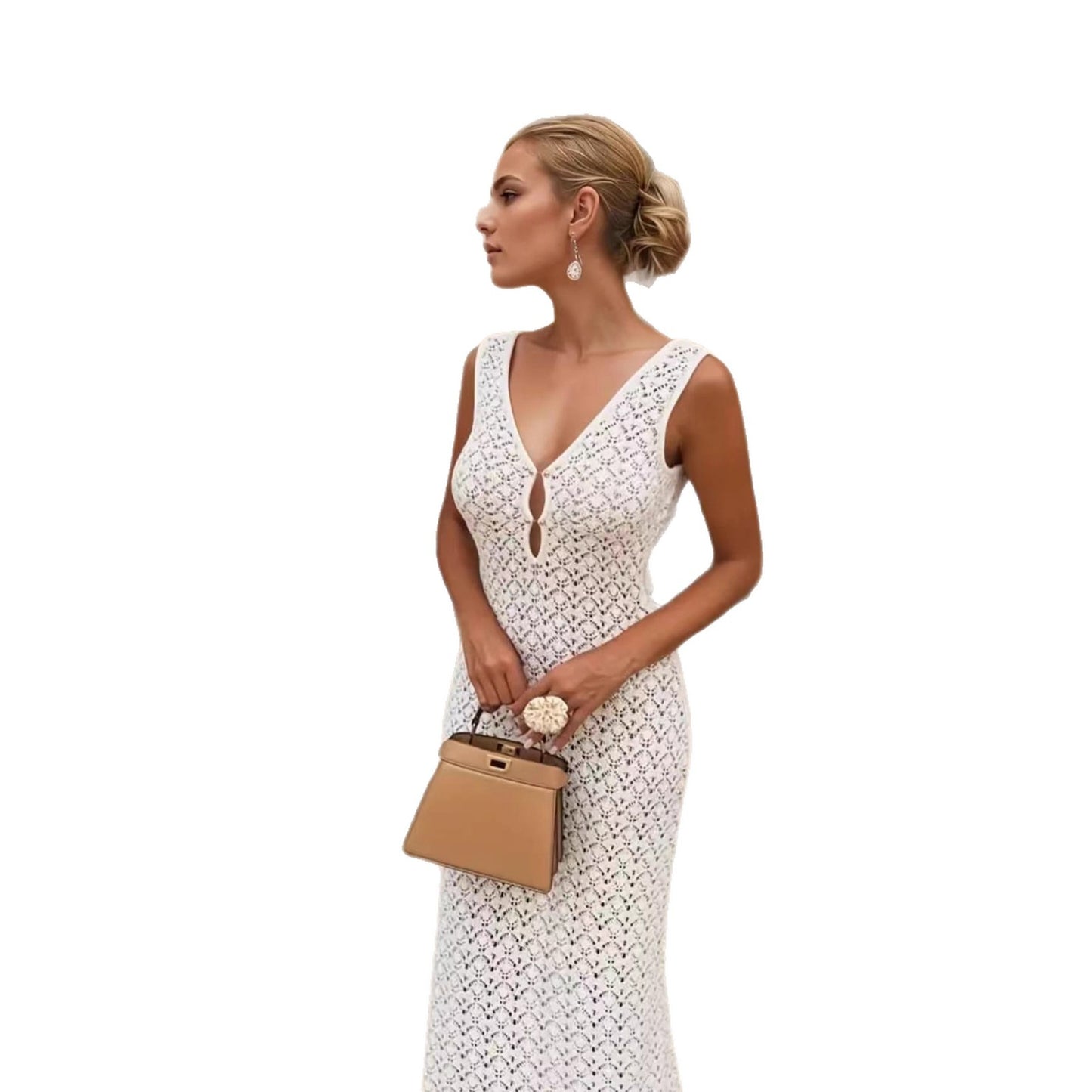 Fashionable Minimalist And Elegant Womens Dress