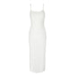 Private-label Celebrity-style Womens Slip Dress One-shoulder Sheath Dress
