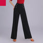 Latin Dance Practice Ballroom Dance Wide-leg Pants