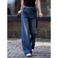 High-waisted Designer-style Faux Two-piece Wide-leg Pants