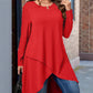 Plus Size Women's Autumn And Winter New Casual Loose Long Sleeves Outerwear Top