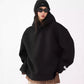 Thickened Air Layer Hooded American High Street Loose-fitting Sweatshirt