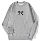 Womens Printed Pullover Casual Sweatshirt Top