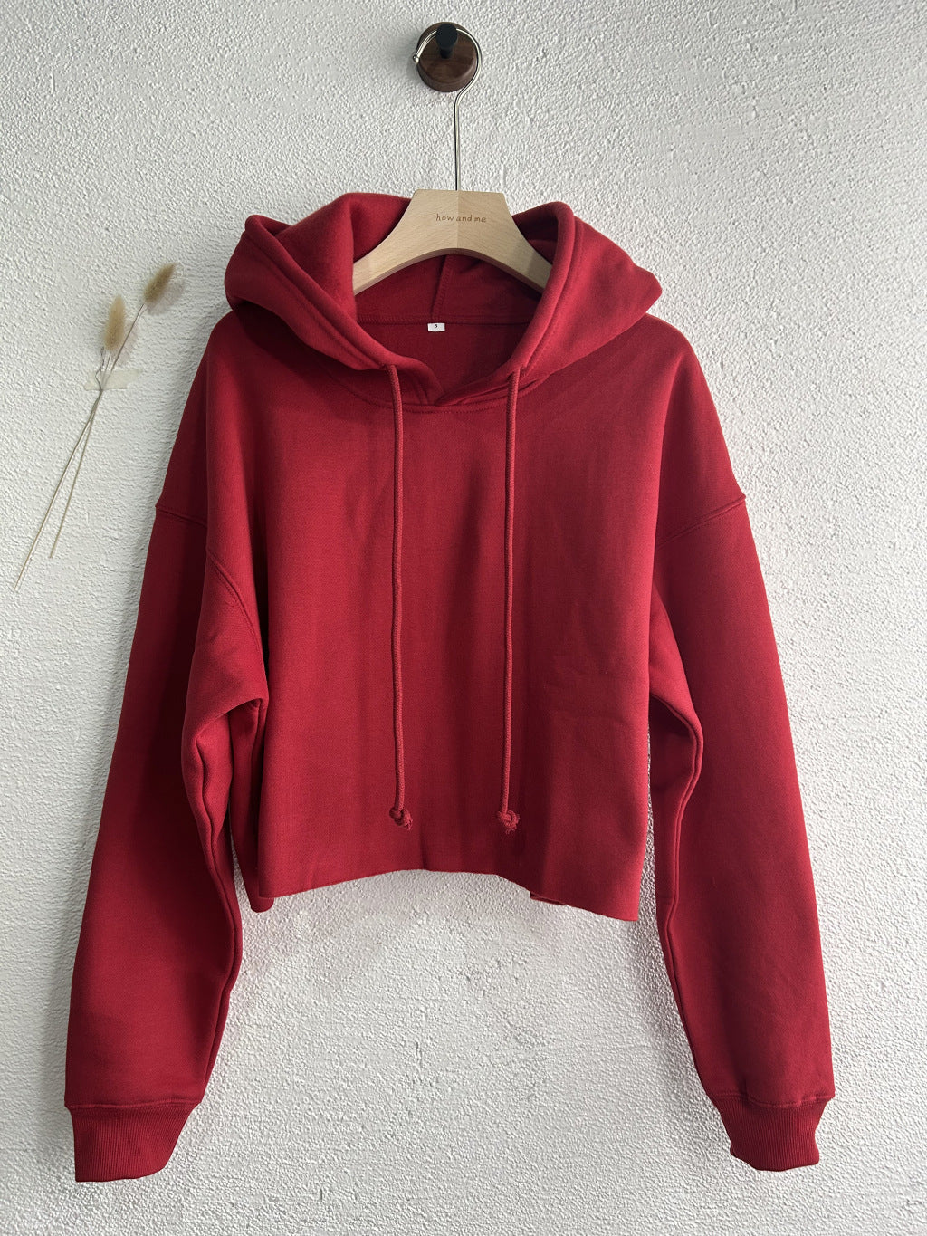 Womens Long Sleeve Fleece Lined Sports Hoodie